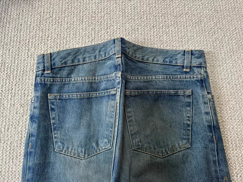 Helmut Lang Helmut Lang Ink Splash Denim Jeans W32 Size US 32 / EU 48 - 5 Thumbnail