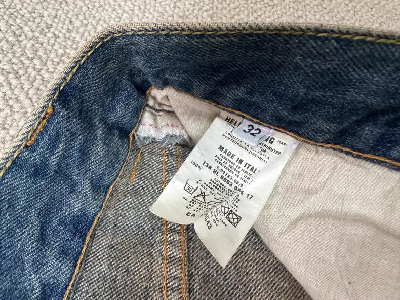 Helmut Lang Helmut Lang Ink Splash Denim Jeans W32 Size US 32 / EU 48 - 7 Thumbnail