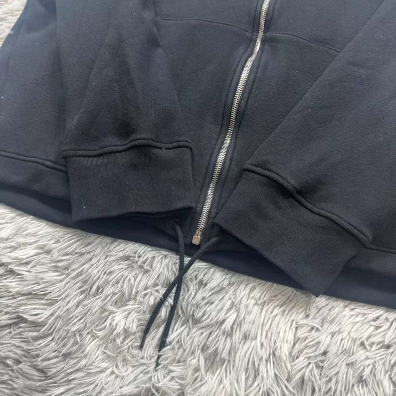 Balenciaga Balenciaga Hooded Zip-Up Sweatshirt M Size- DMC Size US M / EU 48-50 / 2 - 4 Thumbnail
