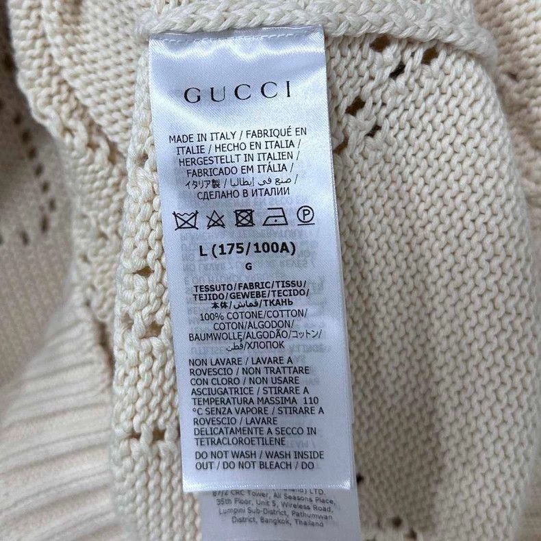 Gucci Gucci Knit Sweater with Cut-Out Design-dmc Size US L / EU 52-54 / 3 - 6 Thumbnail