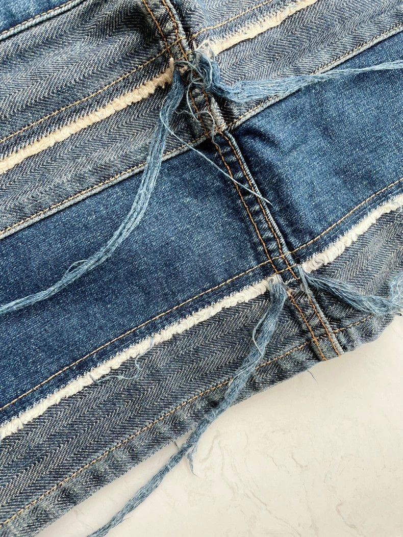Hysteric Glamour Hysteric Glamour 90s Patchwork Denim Skirt-dmc Size US 27 - 6 Thumbnail