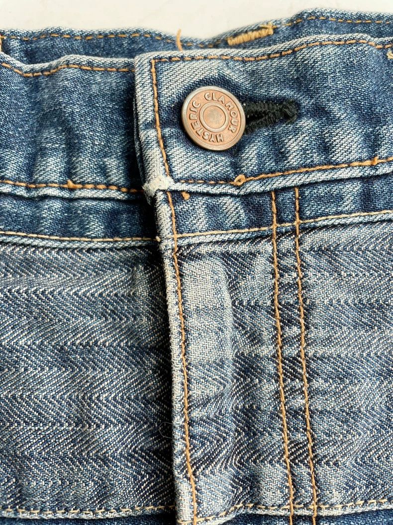 Hysteric Glamour Hysteric Glamour 90s Patchwork Denim Skirt-dmc Size US 27 - 3 Thumbnail