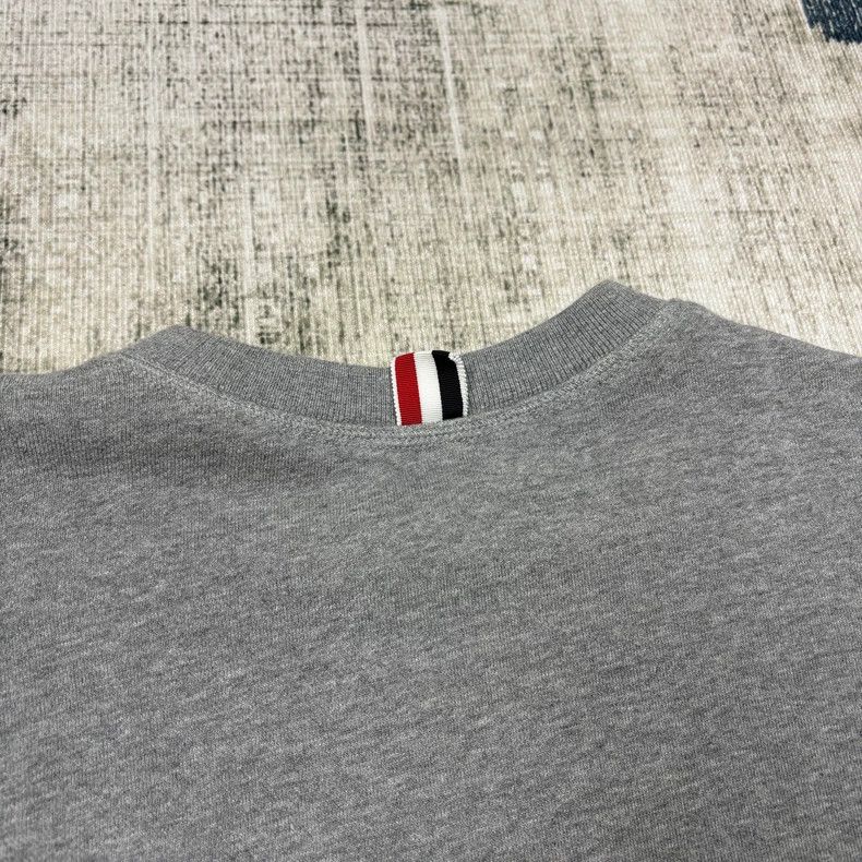 Thom Browne Thom Browne Sweatshirt with Four Stripes-dmc Size US M / EU 48-50 / 2 - 8 Thumbnail