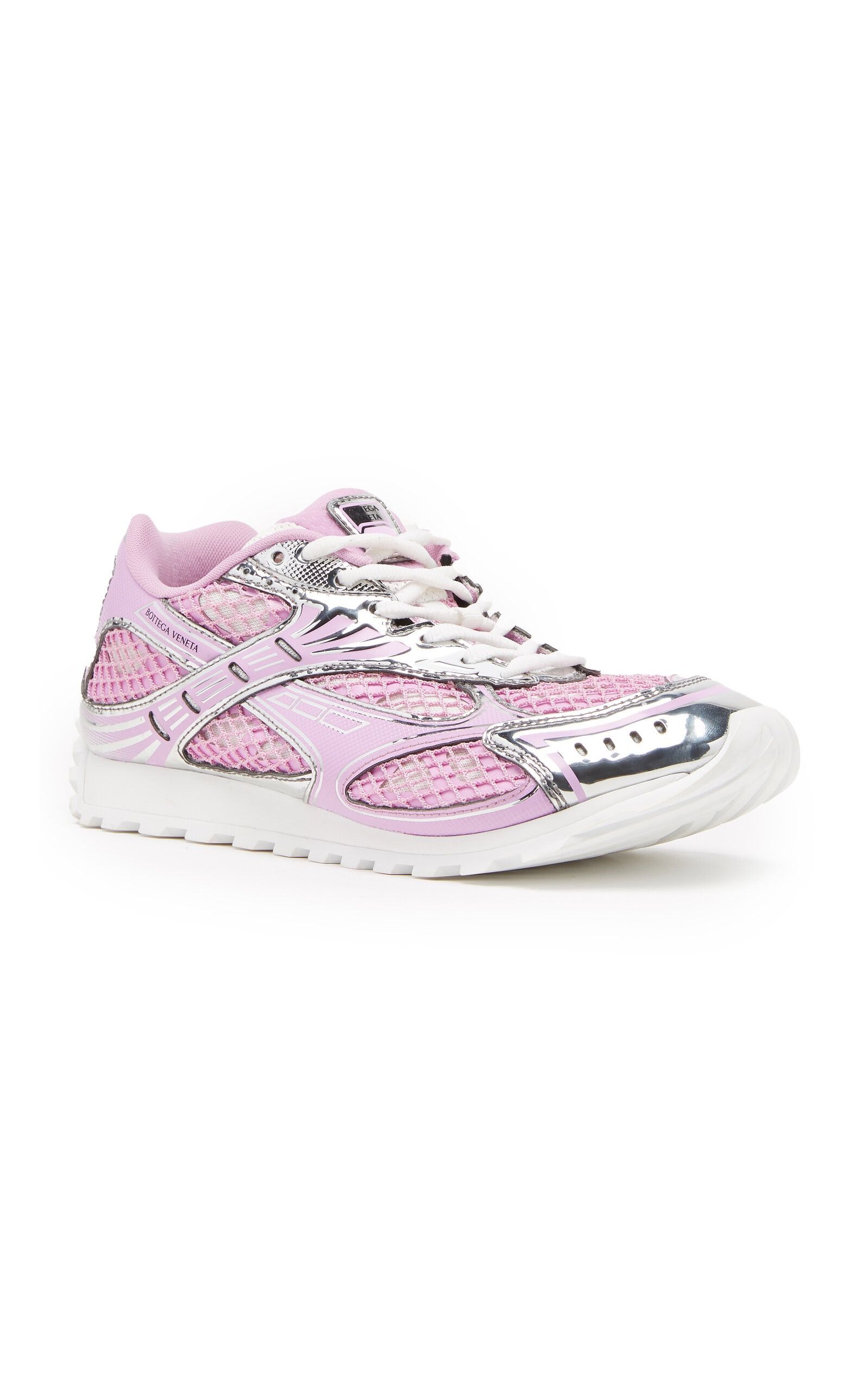 Bottega Veneta Orbit Fishnet Sneakers pink Size US 6 / IT 36 - 4 Thumbnail