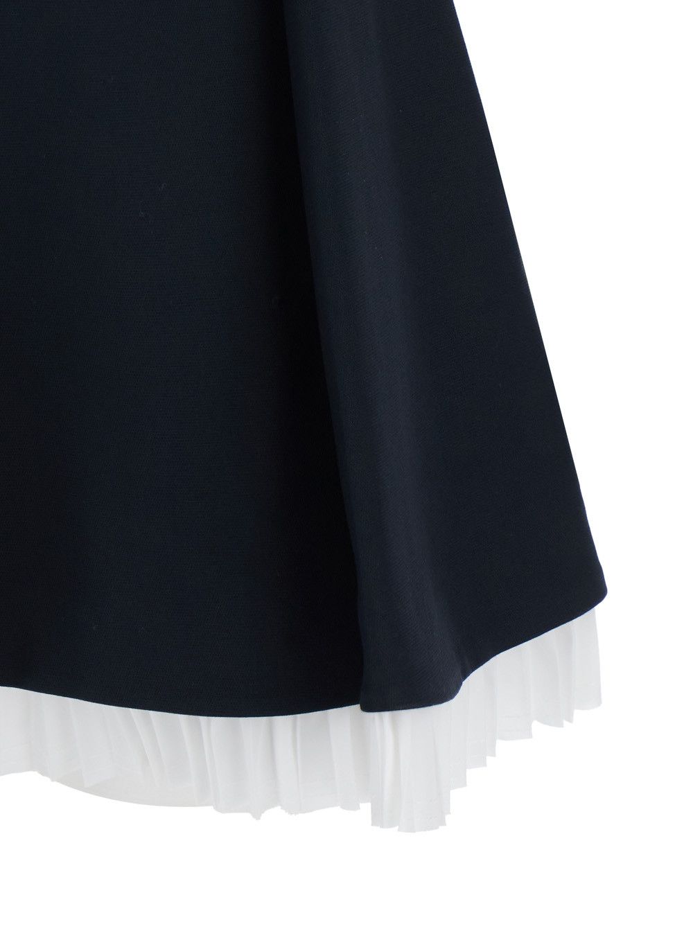 Simkhai 'Dorothie' Black Off-Shoulder Mini Dress with Contrasting Hem in Cotton Blend Stretch Woman Size M / US 6-8 / IT 42-44 - 3 Thumbnail