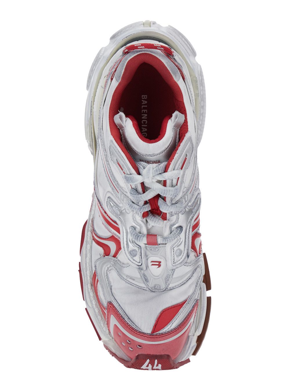 Balenciaga 'Runner 2' Multicolor Sneaker with Embossed Logo in Mesh and Nylon Man Size US 11 / EU 44 - 4 Thumbnail