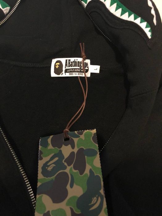 Bape Bape and Heineken 1 4 Zip Hoodie Grailed