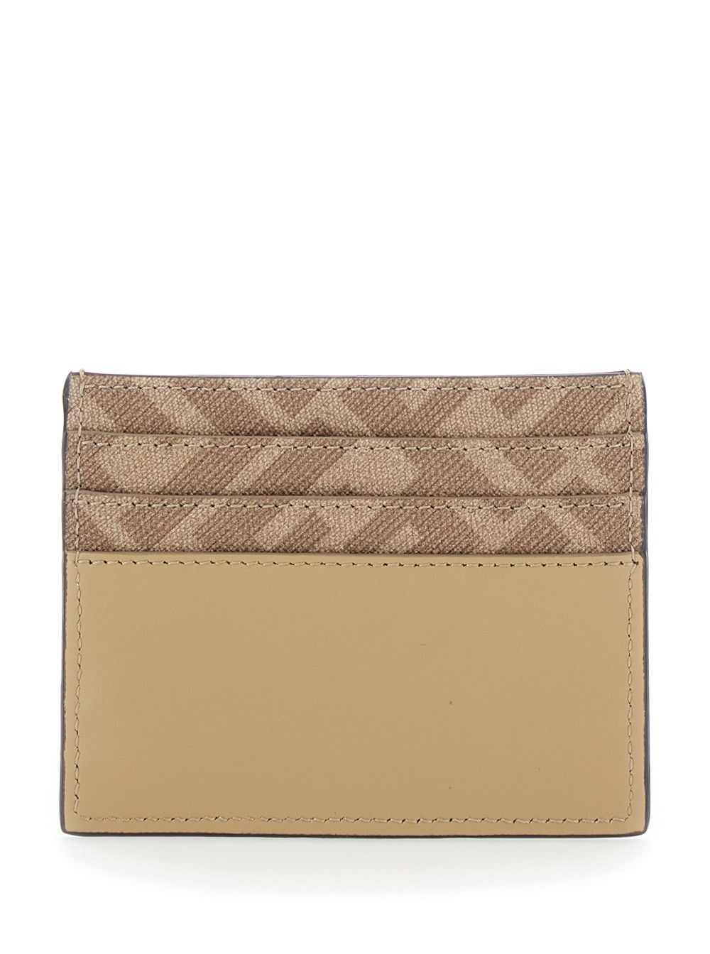 Fendi Beige Card Holder with FF Plaque on the Front in Leather Man Size ONE SIZE - 3 Thumbnail