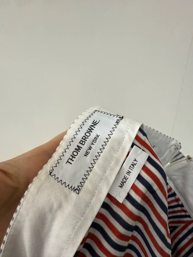 Thom Browne Thom Browne Striped Pleated Skirt-dmc Size US 38 / EU 54 - 5 Thumbnail