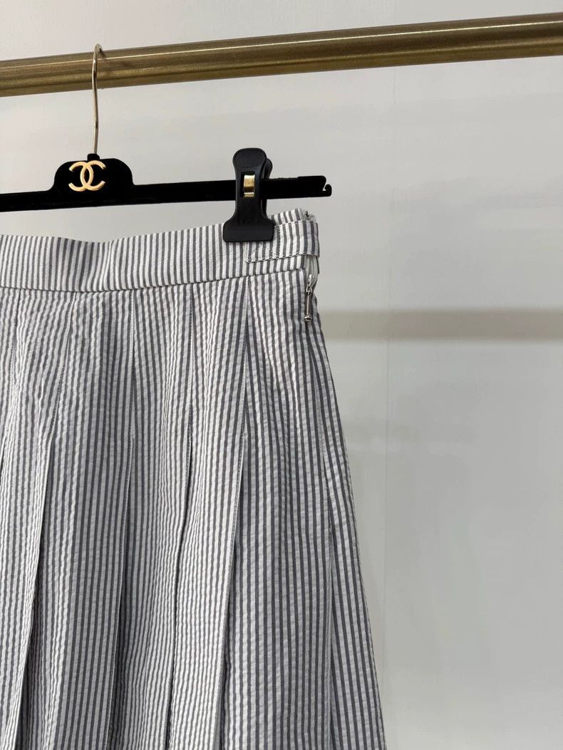 Thom Browne Thom Browne Striped Pleated Skirt-dmc Size US 38 / EU 54 - 3 Thumbnail