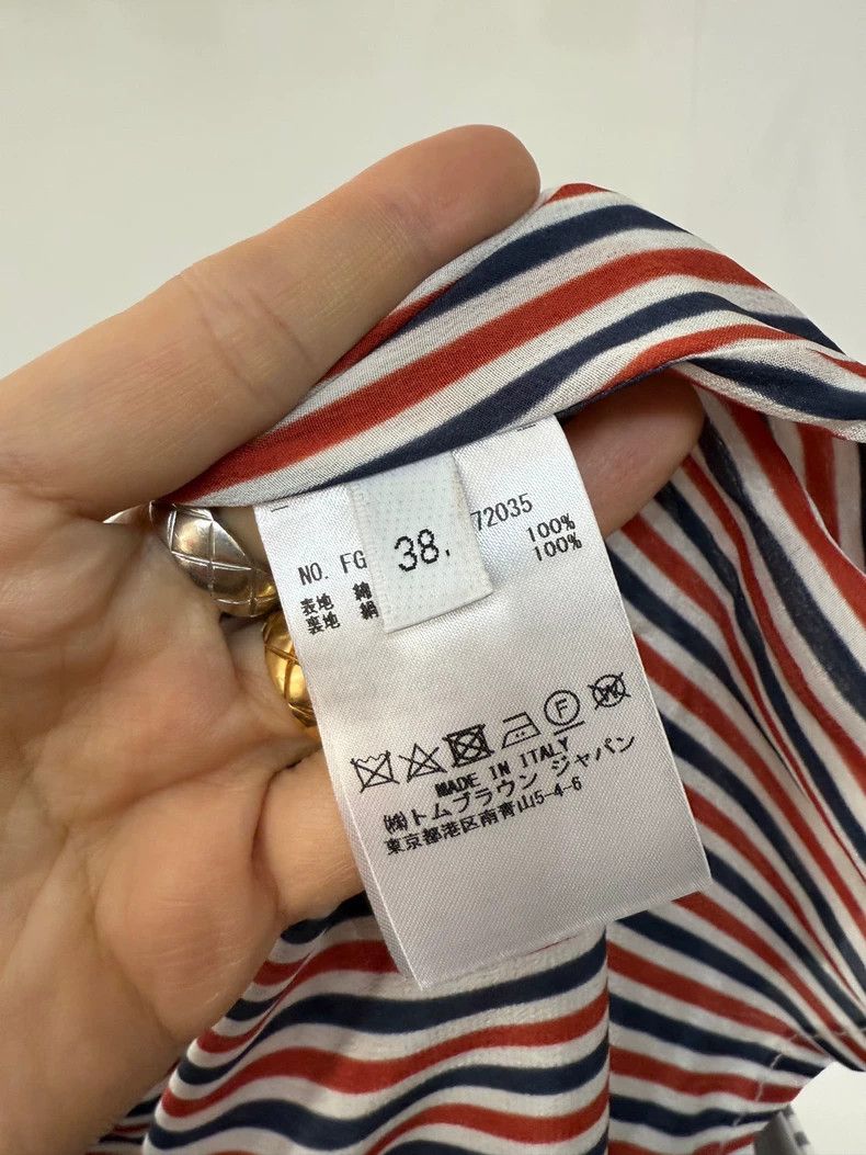 Thom Browne Thom Browne Striped Pleated Skirt-dmc Size US 38 / EU 54 - 6 Thumbnail