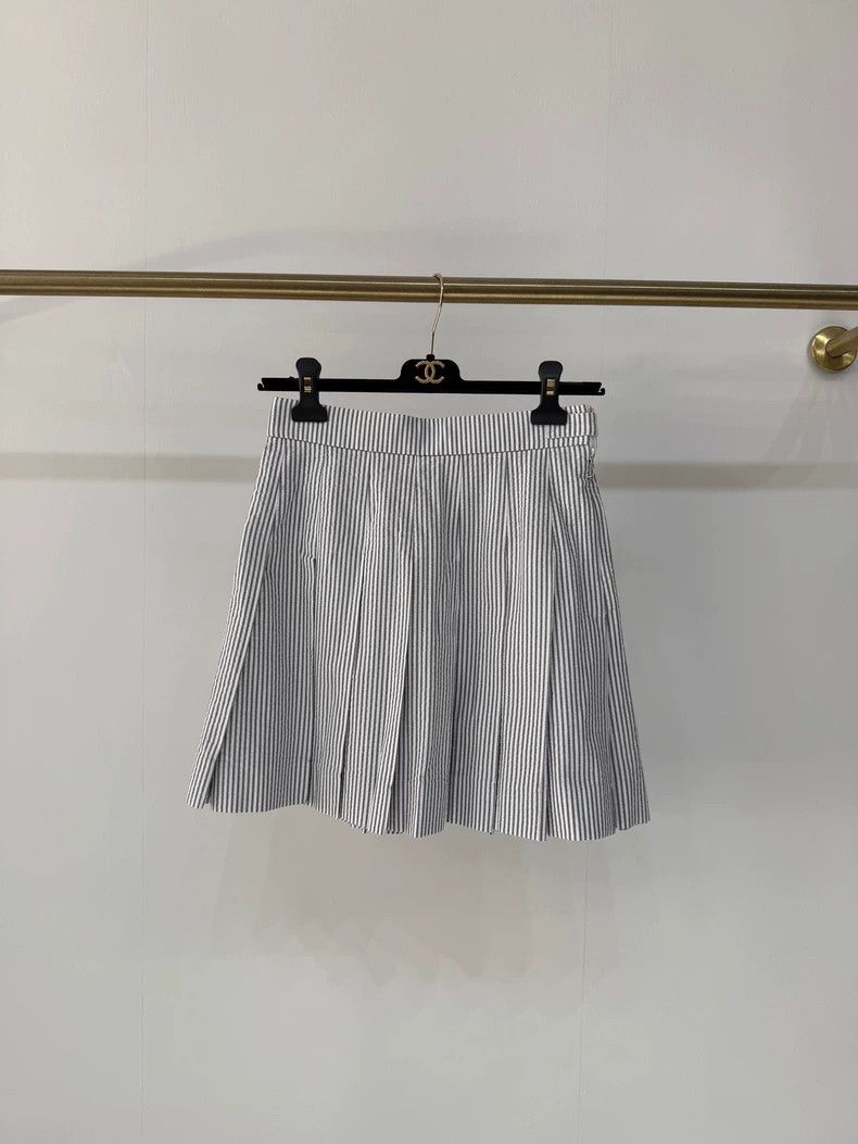 Thom Browne Thom Browne Striped Pleated Skirt-dmc Size US 38 / EU 54 - 2 Thumbnail