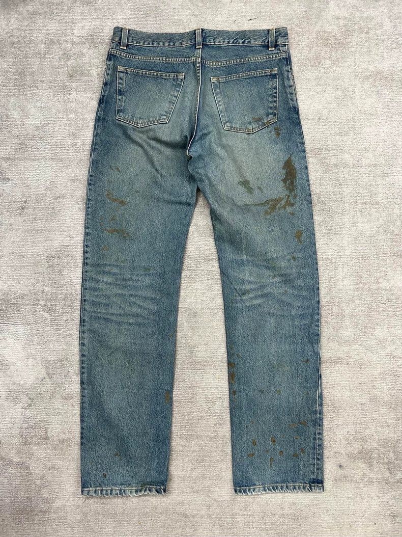 Helmut Lang Helmut Lang Indigo Dyes Denim Pants Size 33 Size US 33 - 2 Thumbnail