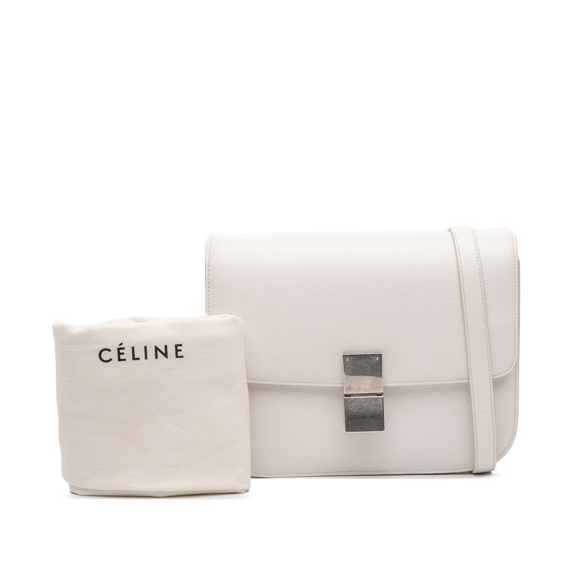 Celine Celine Medium Calfskin Classic Box Size ONE SIZE - 9 Thumbnail