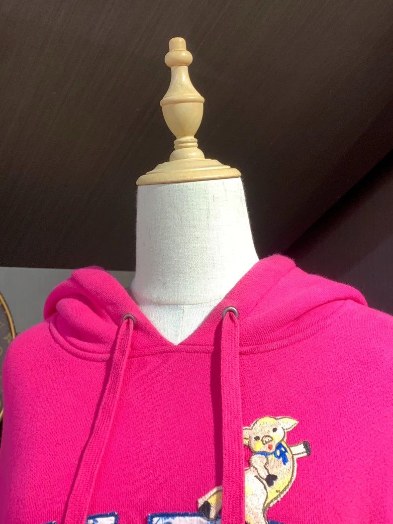 Gucci Gucci Pink Lettered Hoodie Size US S / EU 44-46 / 1 - 6 Thumbnail