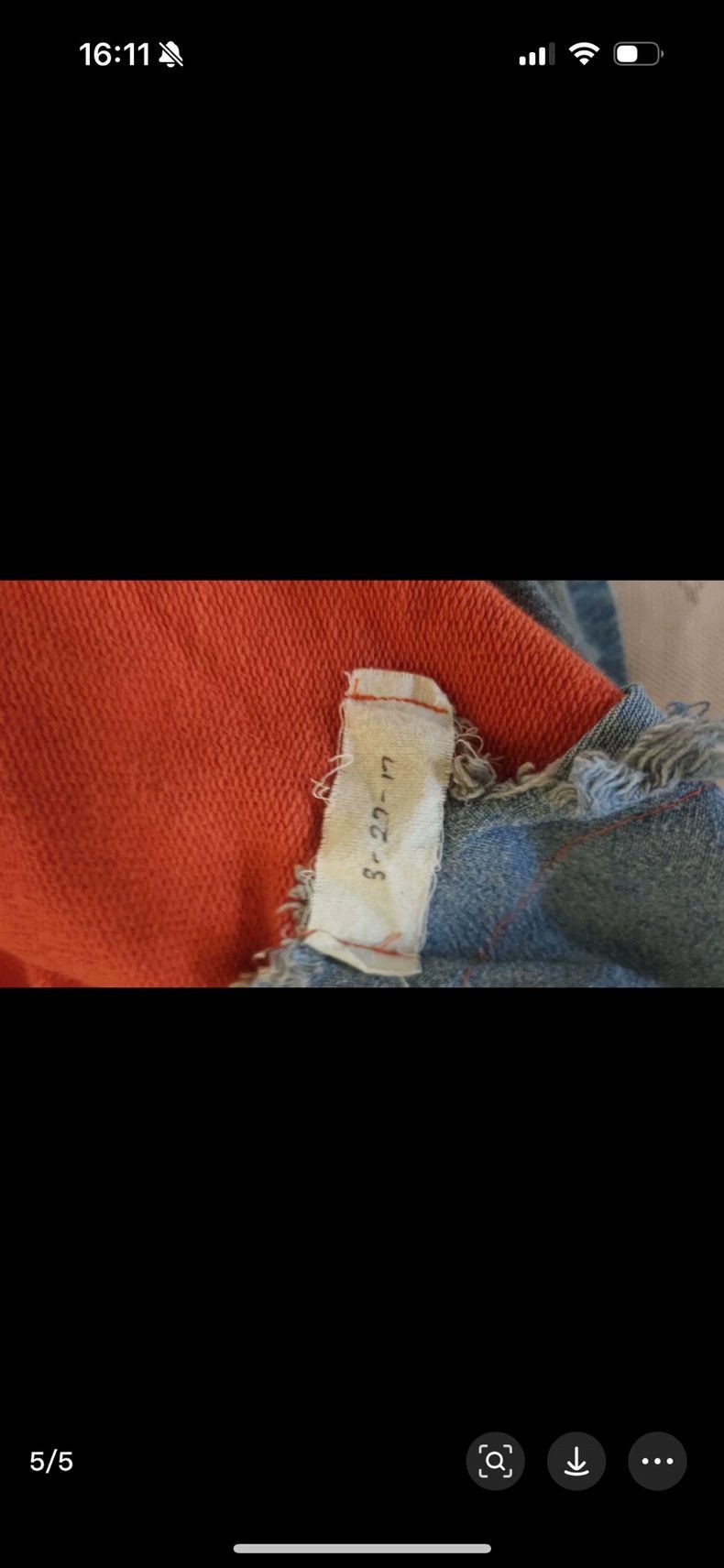 Greg Lauren Greg Lauren Make old ripped denim hoodies and hoodies Size US L / EU 52-54 / 3 - 4 Thumbnail