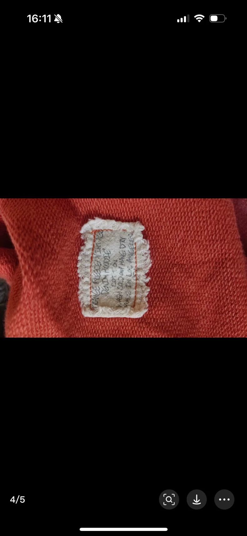 Greg Lauren Greg Lauren Make old ripped denim hoodies and hoodies Size US L / EU 52-54 / 3 - 5 Thumbnail