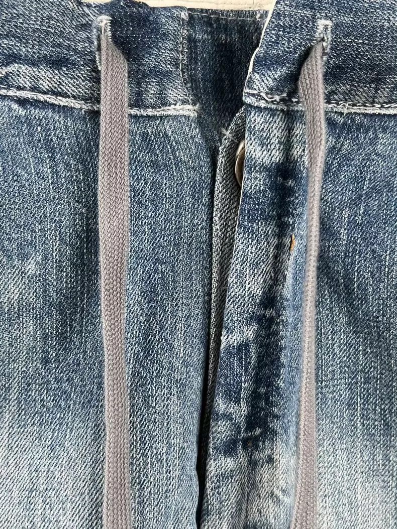 Greg Lauren Greg Lauren Patchwork off-the-ankle jeans Size US 30 / EU 46 - 3 Thumbnail