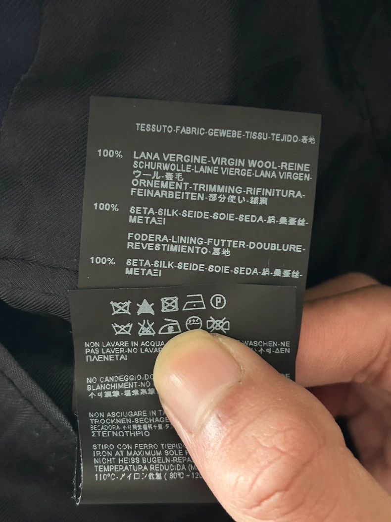Saint Laurent Paris Saint Laurent 13fw original black border blue suit jacket -DMC Size US S / EU 44-46 / 1 - 6 Thumbnail