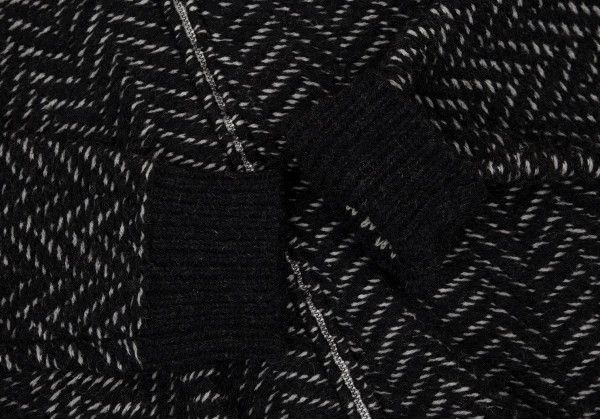 Yohji Yamamoto yohji yamamoto multi-colored Mafia period zipper wool knit Size US L / EU 52-54 / 3 - 2 Thumbnail
