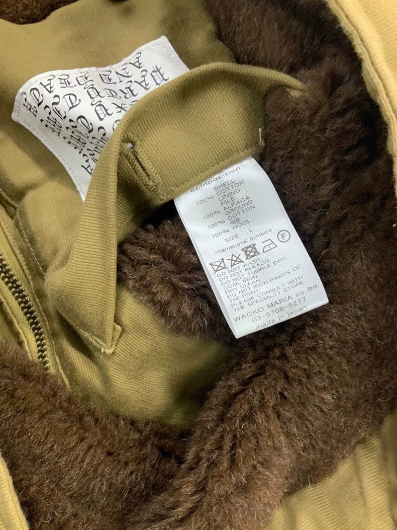 Wacko Maria WACKO MARIA Men's Fur Collar Padded Jacket Jacket Size US L / EU 52-54 / 3 - 7 Thumbnail