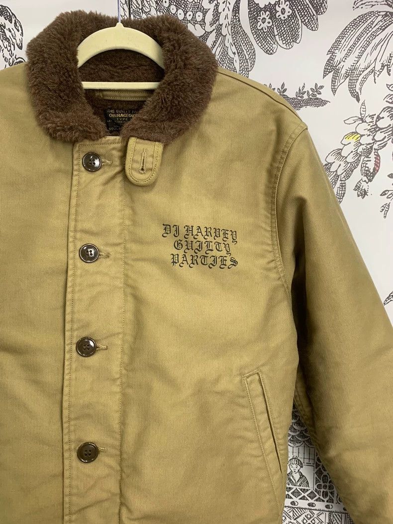 Wacko Maria WACKO MARIA Men's Fur Collar Padded Jacket Jacket Size US L / EU 52-54 / 3 - 2 Thumbnail