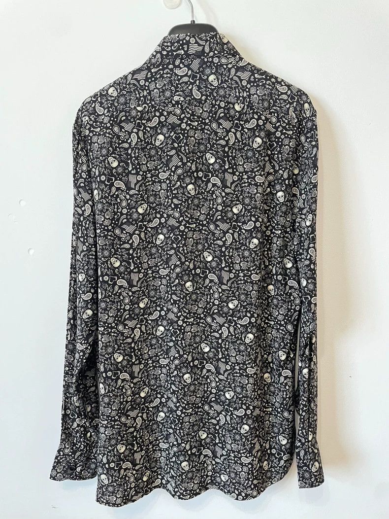 Saint Laurent Paris Saint Laurent Paris Retro patterned shirt Size US XS / EU 42 / 0 - 3 Thumbnail