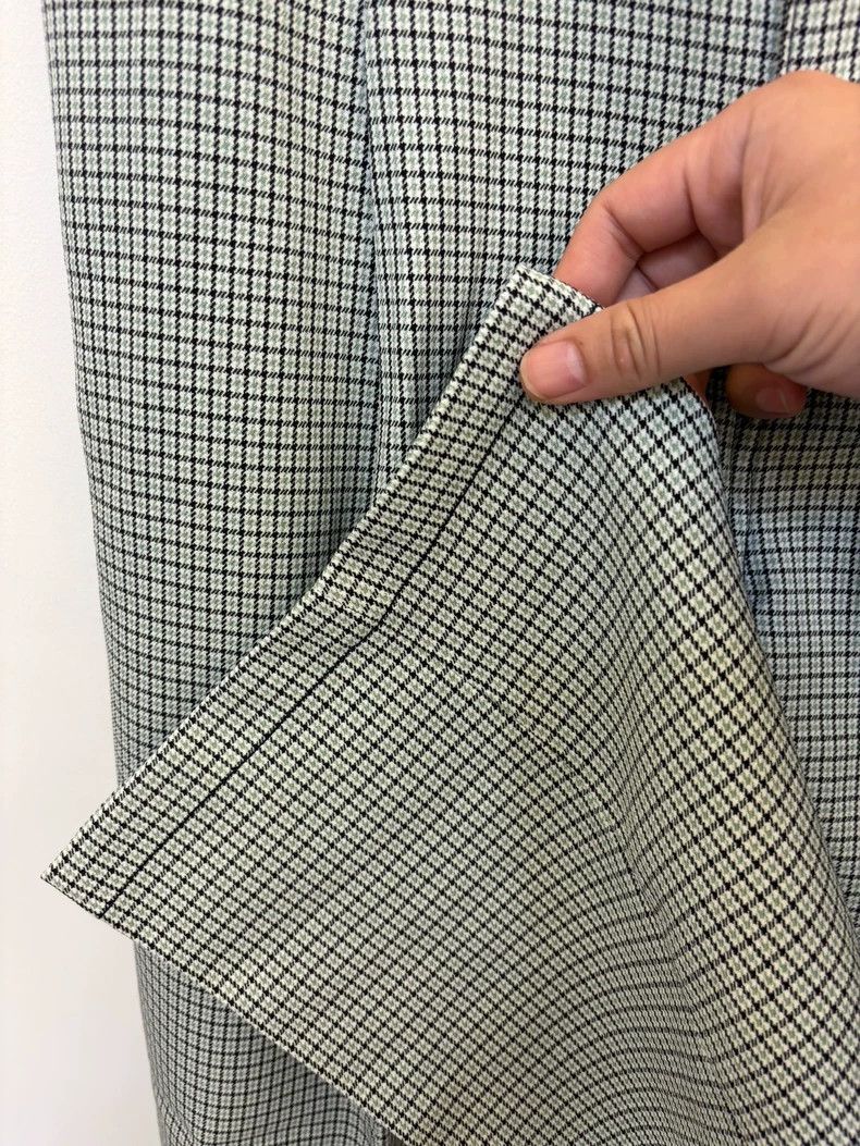 monkey time Stylish Checkered Trousers for Spring/Summer Size US 34 / EU 50 - 5 Thumbnail