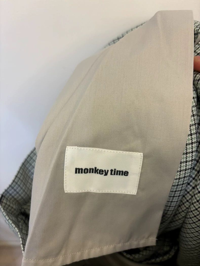 monkey time Stylish Checkered Trousers for Spring/Summer Size US 34 / EU 50 - 8 Thumbnail