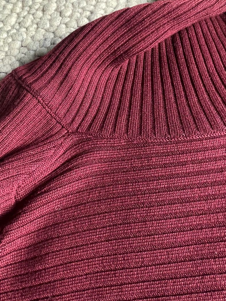 Maison Margiela Maison Margiela Deconstructed Red Sweater Size US M / EU 48-50 / 2 - 3 Thumbnail
