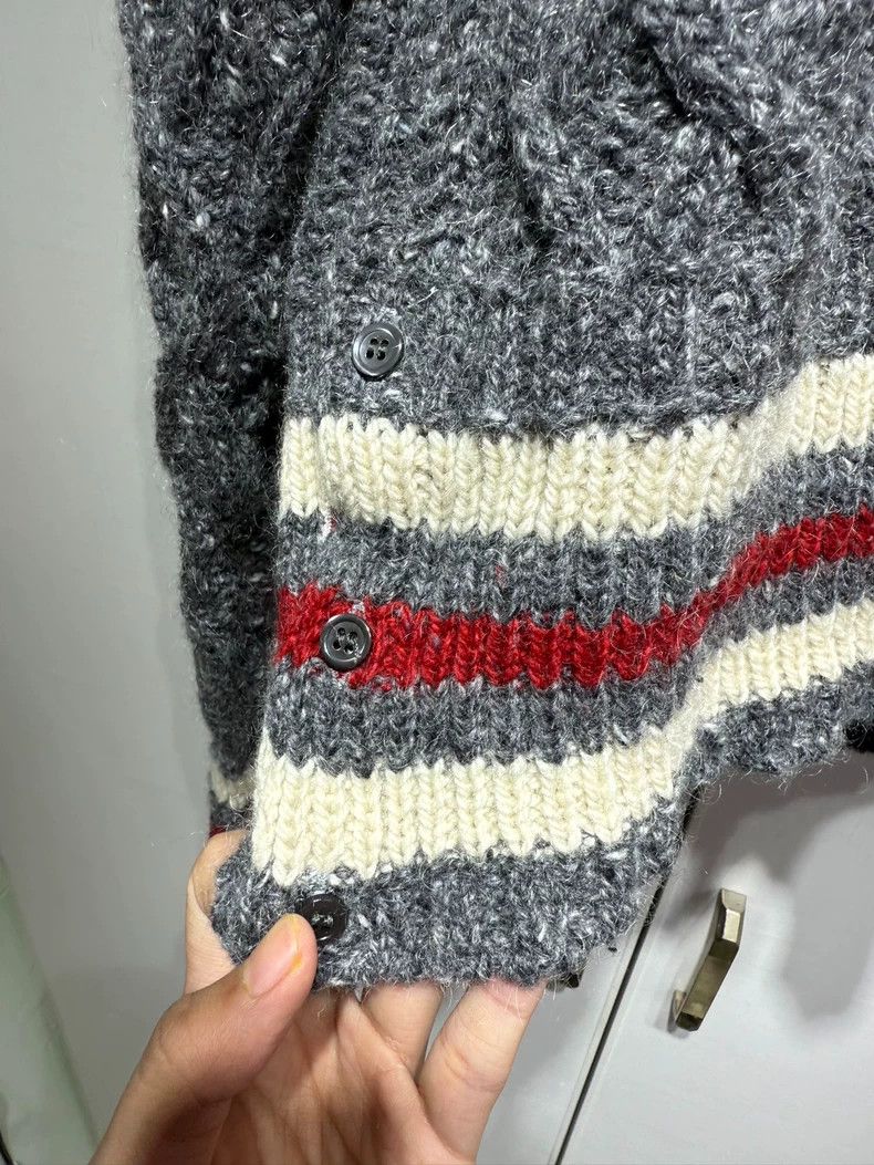 Thom Browne Thom Browne Cable Knit Sweater-dmc Size US M / EU 48-50 / 2 - 7 Thumbnail