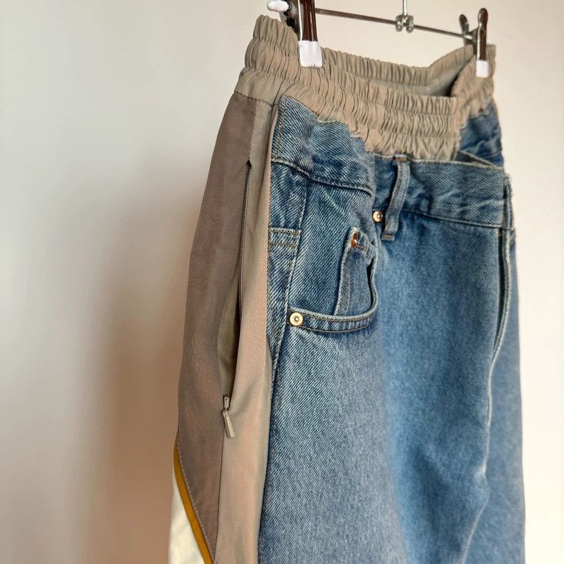 Martine Rose martine rose ss19 denim panel jogger pants Size US 26 / EU 42 - 3 Thumbnail