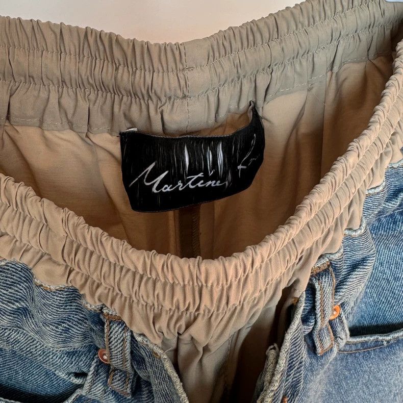 Martine Rose martine rose ss19 denim panel jogger pants Size US 26 / EU 42 - 5 Thumbnail