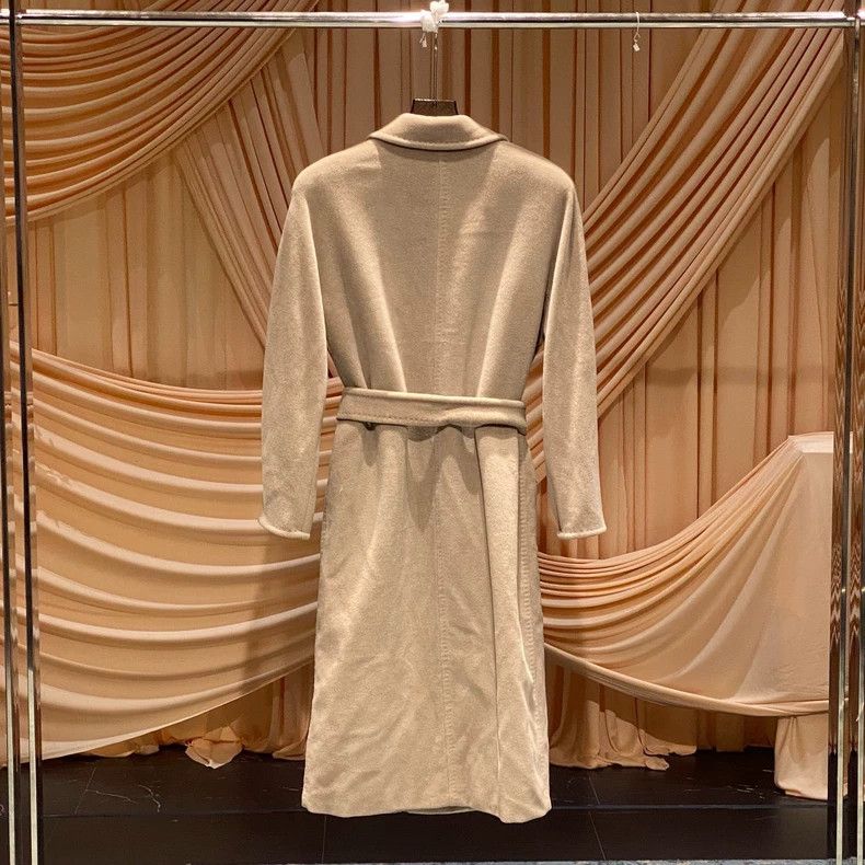 Max Mara MaxMara Beige Wool Long Coat -dmc Size US M / EU 48-50 / 2 - 4 Thumbnail