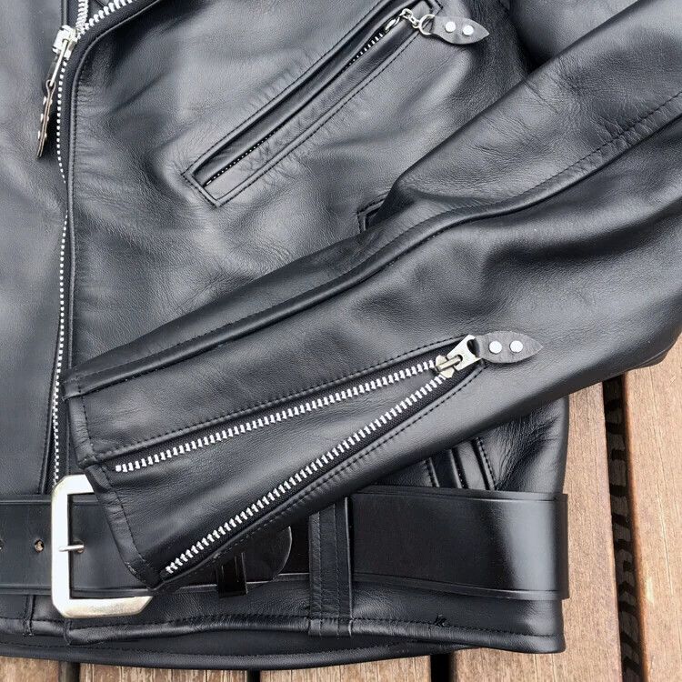The Real McCoy's REAL MCCOY'S Vintage Leather Biker Jacket -dmc Size US L / EU 52-54 / 3 - 10 Thumbnail