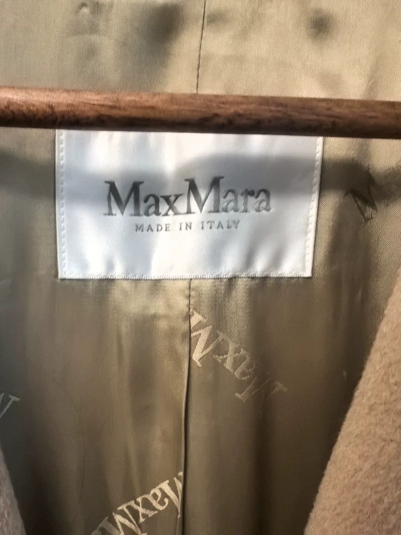 Max Mara Maxmara Camel Wool Long Coat -dmc Size US S / EU 44-46 / 1 - 5 Thumbnail