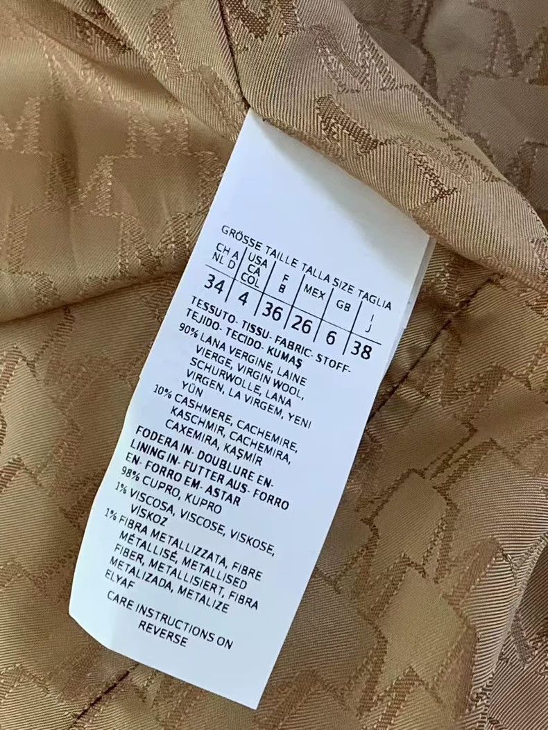 Max Mara Maxmara 101801 Wool Trench Coat -dmc Size US M / EU 48-50 / 2 - 6 Thumbnail