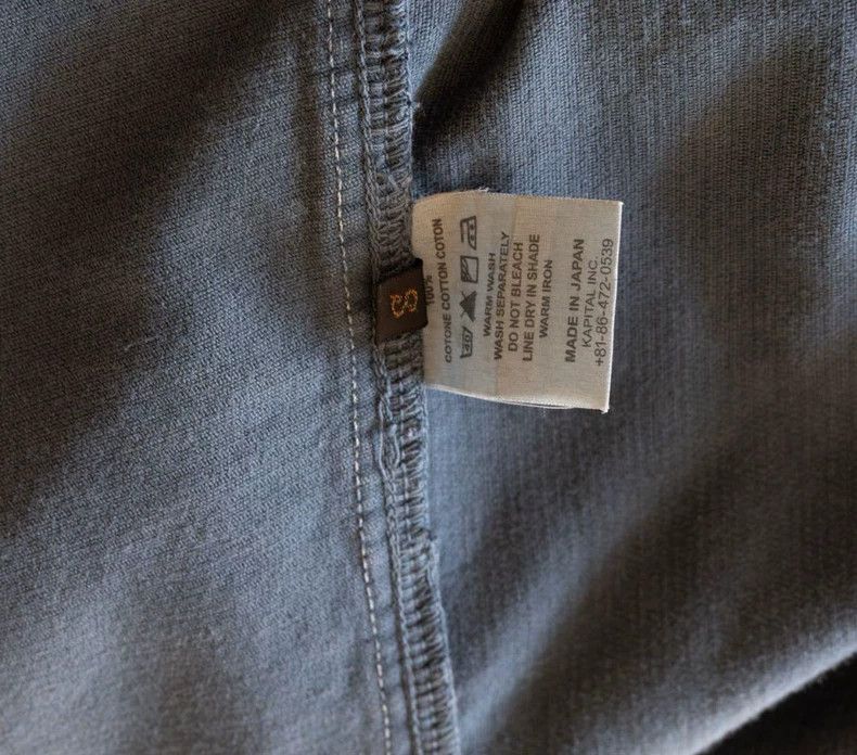 Kapital Kapital Peacock Blue Corduroy Coat Size US S / EU 44-46 / 1 - 5 Thumbnail