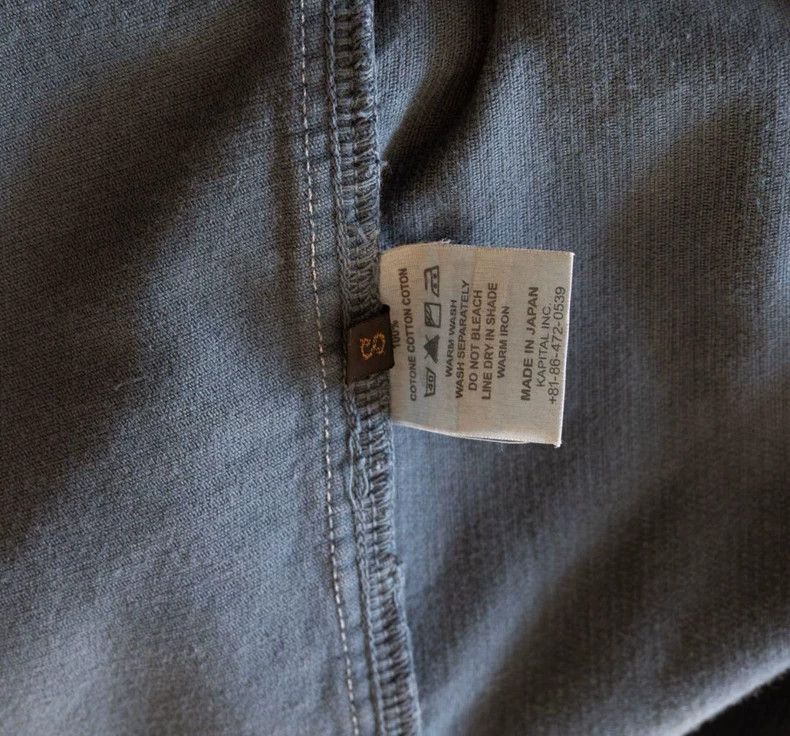 Kapital Kapital Peacock Blue Corduroy Coat Size US S / EU 44-46 / 1 - 6 Thumbnail