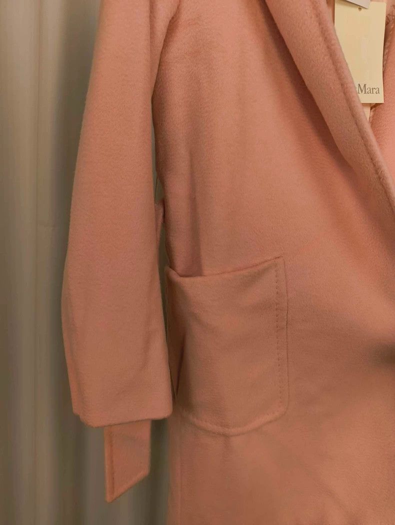 Missing Since Thursday MaxMara Rialto Pink Camel Hair Coat -dmc Size US S / EU 44-46 / 1 - 8 Thumbnail