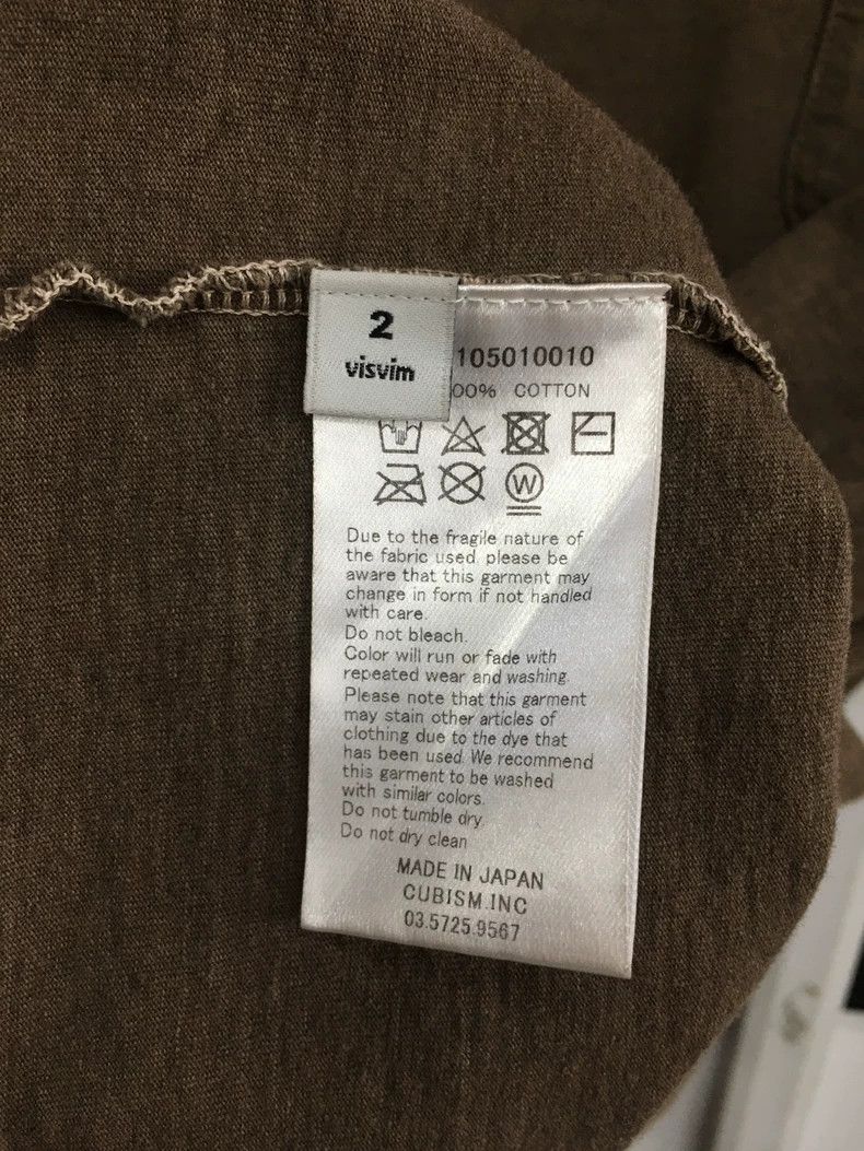 Visvim visvim 17ss Jumbo Tee limited short sleeved T-shirt -DMC Size US M / EU 48-50 / 2 - 4 Thumbnail