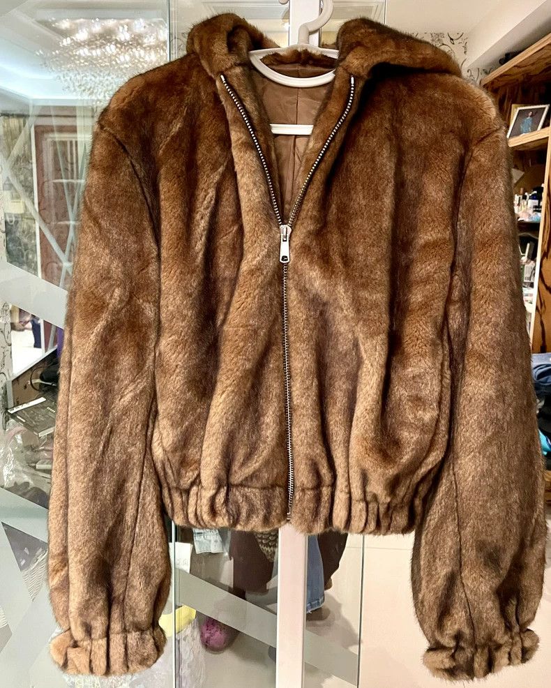 Helmut Lang Helmut Lang faux fur short jacket -DMC Size US XS / EU 42 / 0 - 2 Thumbnail