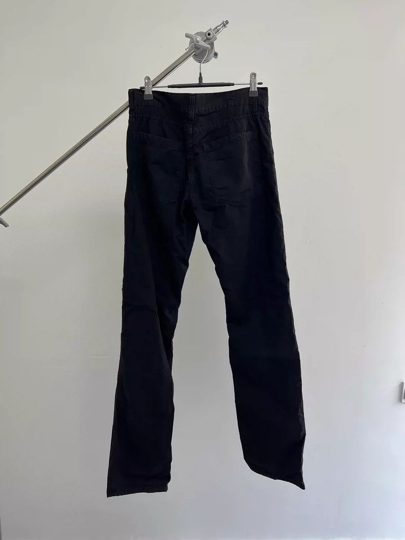 Raf Simons Raf Simons Distressed Black Pants for Men Size US 30 / EU 46 - 6 Thumbnail
