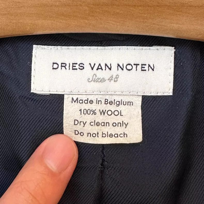 Dries Van Noten Dries Van Noten Brown Wool Blazer - dmc Size US L / EU 52-54 / 3 - 3 Thumbnail