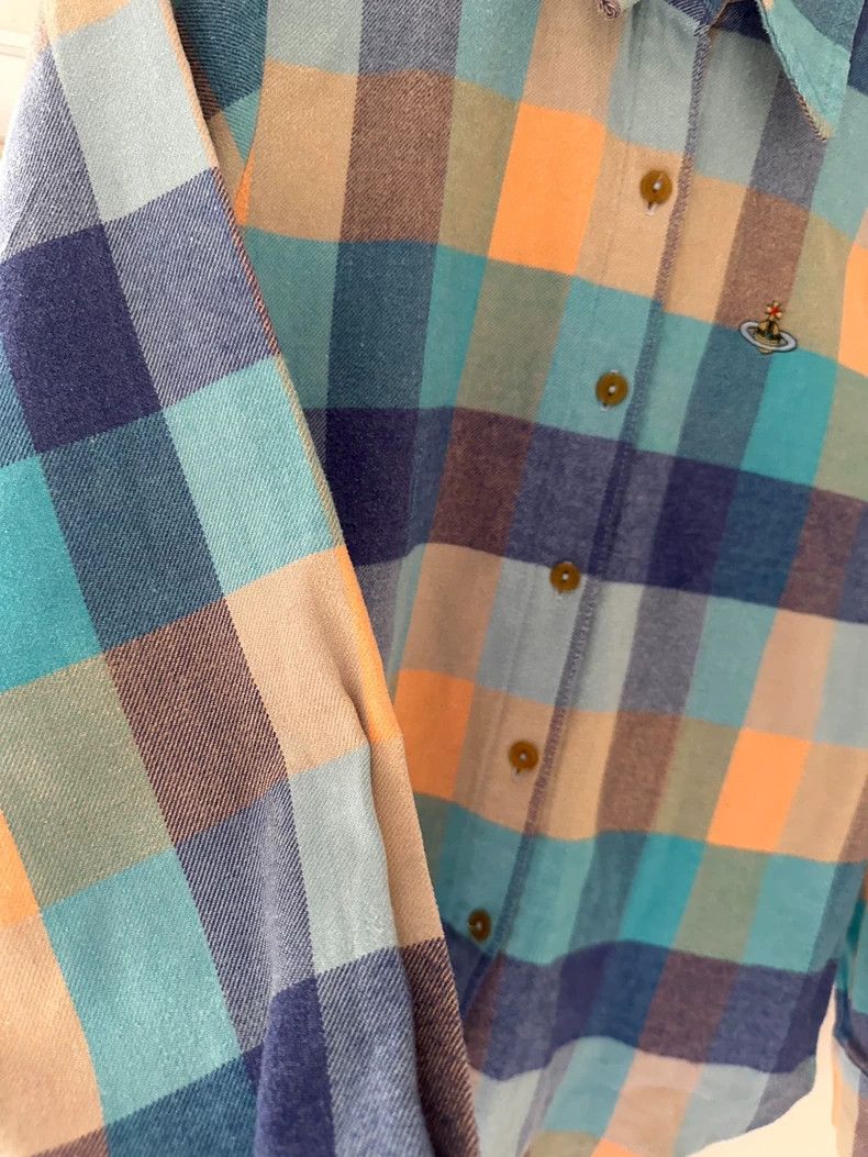 Vivienne Westwood Vivienne Westwood Vintage Plaid Shirt - dmc Size US M / EU 48-50 / 2 - 6 Thumbnail