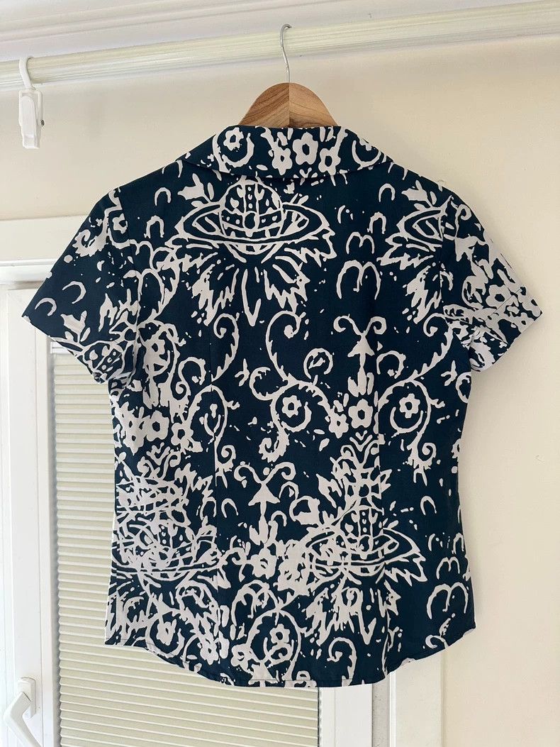 Vivienne Westwood Vivienne Westwood Short Sleeve Printed Shirt - dmc Size US M / EU 48-50 / 2 - 5 Thumbnail