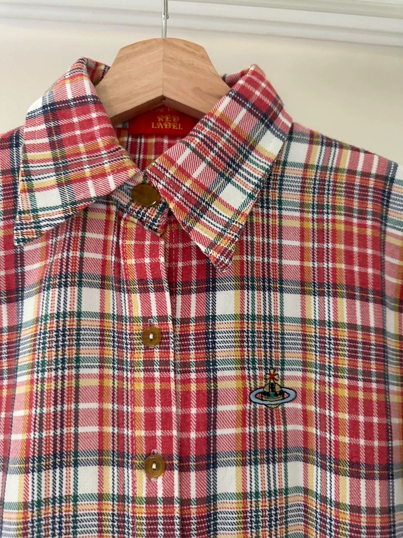 Vivienne Westwood Vivienne Westwood Vintage Plaid Shirt - dmc Size US M / EU 48-50 / 2 - 2 Thumbnail