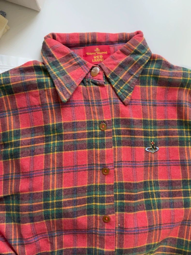 Vivienne Westwood Vivienne Westwood Vintage Plaid Shirt - dmc Size US M / EU 48-50 / 2 - 3 Thumbnail