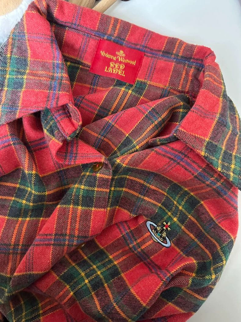 Vivienne Westwood Vivienne Westwood Vintage Plaid Shirt - dmc Size US M / EU 48-50 / 2 - 4 Thumbnail