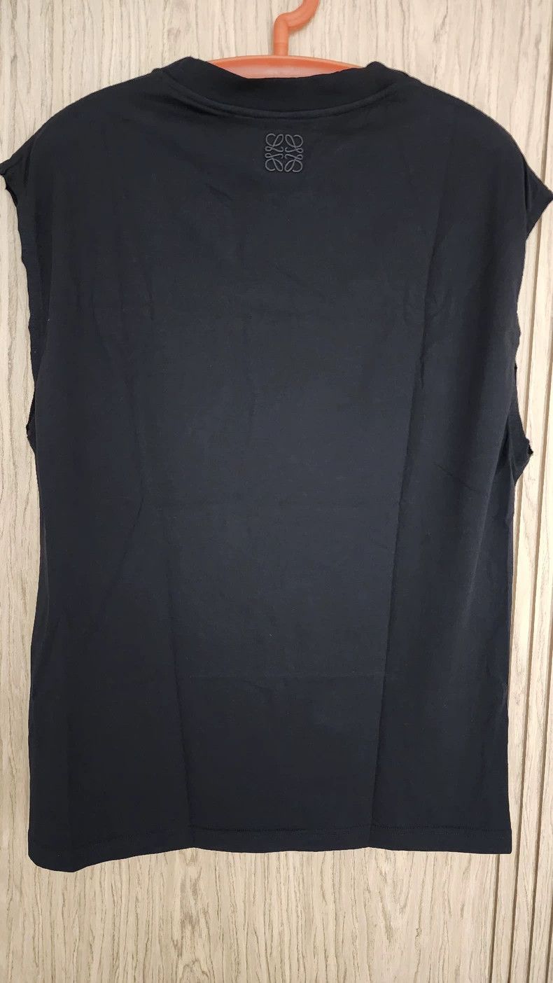 Loewe Loewe Men's Rose Print Sleeveless T-shirt - dmc Size US M / EU 48-50 / 2 - 2 Thumbnail